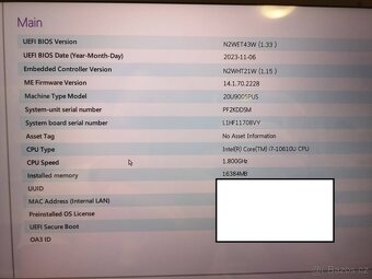 lenovo ThinkPad X1 Carbon gen 8 UHD 4k i7 - 7