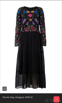 Vyšívané šaty Desigual - 7