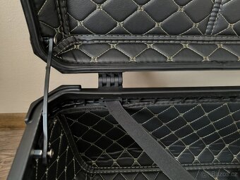 Zadní motokufr TopCase 65L hliníkový stříbrný - 7