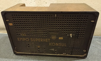 Staré rádio Empo Konsul - 7