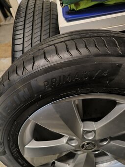ALU kola Škoda Kodiaq 5x112 r17 Originál,NOVÉ 99% Michelin - 7