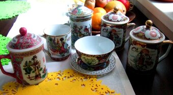 porcelan Ditmar-Urbach, R.DUX Černoch, nástolec, JEŽEK - 7
