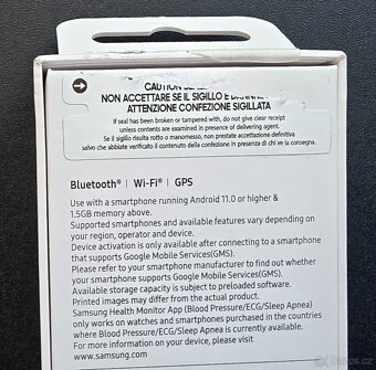 Samsung Galaxy Watch 7 / 40mm / Bez kabelu / Jako NOVÉ. - 7