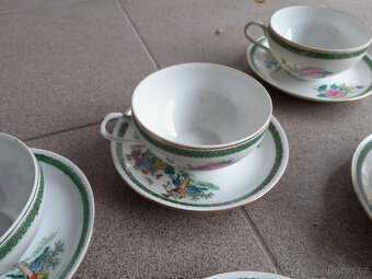 Čínský porcelán kávová/čajová souprava - 7