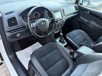 VW SHARAN 2.0 TDi DSG NAVI KAMERA WEBASTO TAŽNÉ 7 MÍST - 7