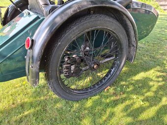 BSA m20 r.v. 1937 sidecar, s TP a SPZ - 7