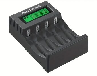 PUJIMAX® nabíječka baterií 4 x AA/AAA - NOVÁ - 7