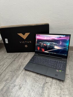 TOP- HERNÍ NOTEBOOK HP VIC-RYZEN 5, SSD, RTX - 7