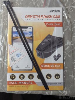 Mangoal OEM Style Dash Cam 4K - Nové, Rozbalené - 7