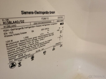 4x vestavná lednice s mrazákem - 7