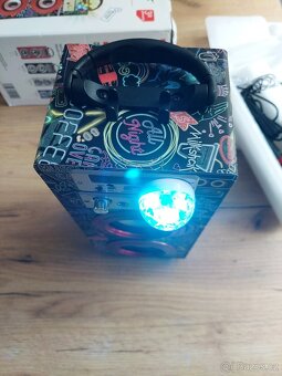 Karaoke Bluetooth Reproduktor DYNASONIC 3rd Generation - 7