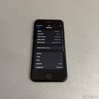 iPhone SE 2020 64GB, pěkný stav, 12 měsíců záruka - 7