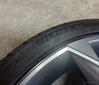 ALU Kola ŠKODA 5x112 R19 X-TREM Zánovní Letní Pneu 225/35/19 - 7