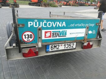 ✅přívěsný vozík Agados VZ-26 , plocha 255 x 130 cm - 7
