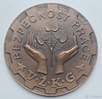 Medaile Vítkovické Železárny Klementa Gottwalda - 7