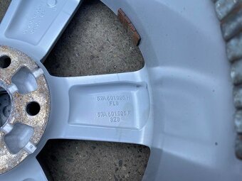 Original 2x ALU kola Škoda RATIKON 17" 7J ET45 + 225/55/R17 - 7