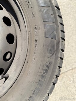 Michelin 215/65 R15" C s ráfky Tranzit 6,5J x 15 ET60 5x160 - 7