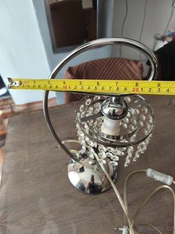 Chromová lampa ,alfa. - 7