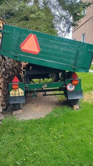 Vlek za traktor 5t - 7