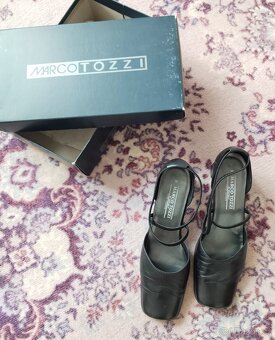 Dámské sandálky, polobotky, vel. 39, Marco Tozzi, jak NEW - 7