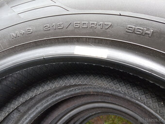 Zánovní letní pneumatiky Goodyear 215/60/17 8mm - 7