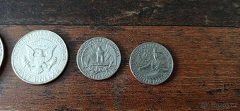 USA sada, lot Amerických mincí. - 7