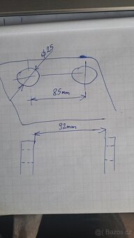 Rychloupínák minibagr JCB, Kubota, Cat, 25mm - 7