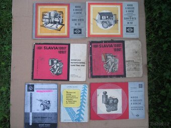 šípové pneu + startery + díly TK-14 - 7