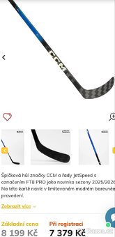 Hokejka CCM JETSPEED PRO SR. - 7