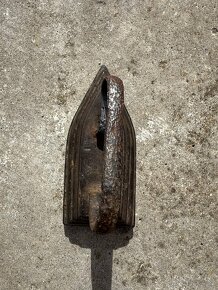 Stará retro žehlička - 7