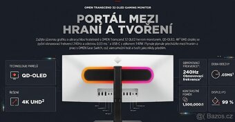 HP OMEN Transcend 32 OLED (4K | 240 Hz) – Sleva 1999 Kč - 7