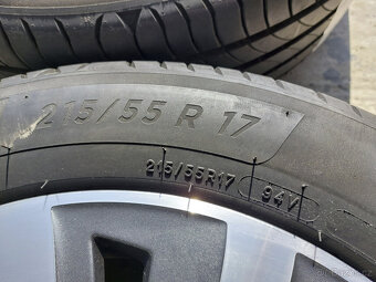 Originál alu kola 17" na Škoda Superb III. letní - 7