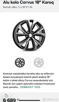 Karoq R18 nová originální sada - 7