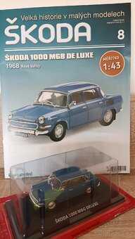 Škoda 1000 MBG DELUXE 1968 DeAgostini 1:43 - 7