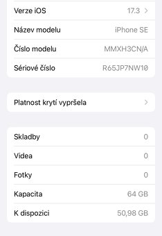 iPhone SE 3 (2022) 64 GB RED - 7