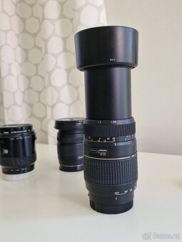 sony alpha 200, objektiv sony, minolta, tamron, sigma - 7