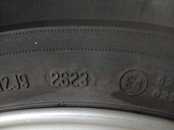 Origo alu 6x15" vw golf 7 se zimními pneu 7mm - 7