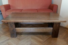 Rustikální nábytek – komoda, konferenční stolek - 7