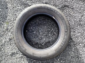 Zimní pneu Petlas 215/65/17 vzorek 4 x 7mm, 1800,- 4ks - 7