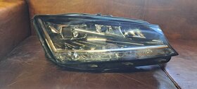 Prave predni svetlo led skoda fabia III facelift - 7
