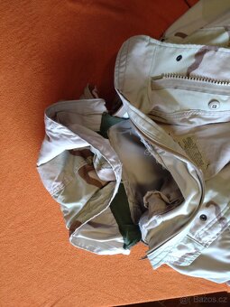 BUNDA PARKA M65 ORIGINAL DESERT CAMO L/R - 7