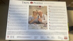puzzle různé druhy 1000-1500 dílků, použité - 7