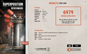 Grafická karta, MSI GeForce GTX 750 OC, 2GB GDDR5 - 7
