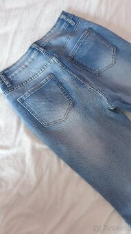Dámské džíny s vysokým pasem,S-M - 7