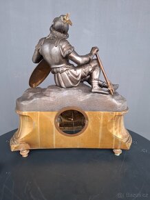 Starožitná francouzské figurální hodiny - 7