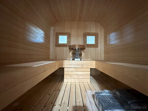 Sauna Marivox, venkovní finská sauna, barelová sauna - 7