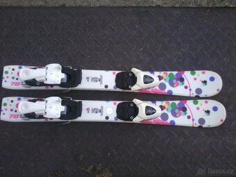 Dětské dívčí lyže Snoxx 70cm. - 7