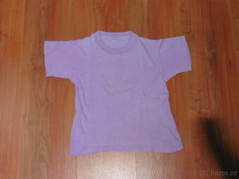 6x tričko s krátkým a 1x s dlouh. ruk. 4-5 let,vel. 110 cm - 7