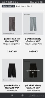 Pánské kalhoty Carhartt WIP Regular Cargo Pant - 7