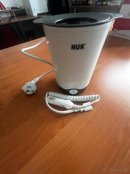 elektrický parní sterilizátor AVENT a ohřívač NUK - 7